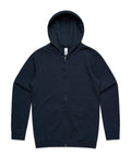 As Colour Men's index zip hoodie 5204 Casual Wear As Colour NAVY XXS 