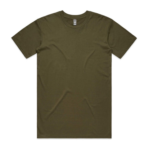 As Colour Men's staple tee 5001 Casual Wear As Colour ARMY SML 