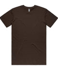 As Colour Men's staple tee 5001 Casual Wear As Colour DARK CHOCOLATE SML 