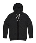 As Colour Men's traction zip hoodie 5107 Casual Wear As Colour BLACK XXS 