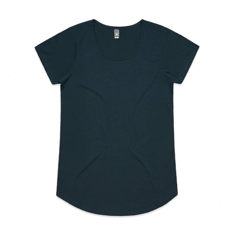 As Colour Women's mali tee 4008 Casual Wear As Colour INDIGO XSM 