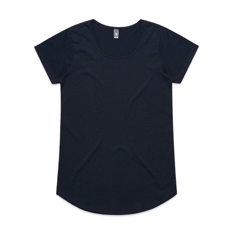 As Colour Women's mali tee 4008 Casual Wear As Colour NAVY XSM 