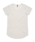 As Colour Women's mali tee 4008 Casual Wear As Colour OATMEAL MARLE XSM 