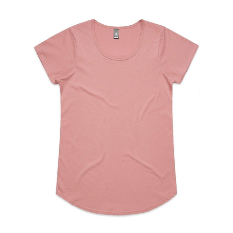 As Colour Women's mali tee 4008 Casual Wear As Colour ROSE XSM 