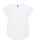 As Colour Women's mali tee 4008 Casual Wear As Colour WHITE XSM 