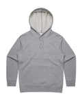 As Colour Women's premium hoodie 4120 Casual Wear As Colour GREY MARLE XSM 