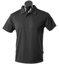 Aussie Pacific Kids Botany Polo Shirt 3307 Casual Wear Aussie Pacific Black 6 