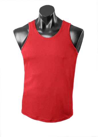 Aussie Pacific Kids Botany Singlet 3107 Casual Wear Aussie Pacific Red 6 