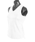 Aussie Pacific Ladies Botany Singlet 2107 Casual Wear Aussie Pacific White 6 