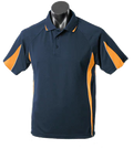 Aussie Pacific Eureka Kids Polo Shirt 3304 Casual Wear Aussie Pacific Navy/Gold/Ashe 6 