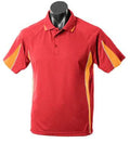 Aussie Pacific Eureka Kids Polo Shirt 3304 Casual Wear Aussie Pacific Red/Gold/White 6 