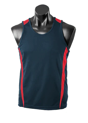 Aussie Pacific Eureka Kids Singlet 3104 Casual Wear Aussie Pacific Navy/Red 6 