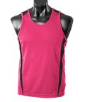 Aussie Pacific Eureka Kids Singlet 3104 Casual Wear Aussie Pacific Hot Pink/Black 6 