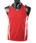 Aussie Pacific Eureka Kids Singlet 3104 Casual Wear Aussie Pacific Red/White 6 