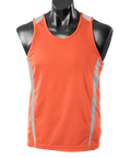 Aussie Pacific Eureka Kids Singlet 3104 Casual Wear Aussie Pacific Orange/Charcoal 6 