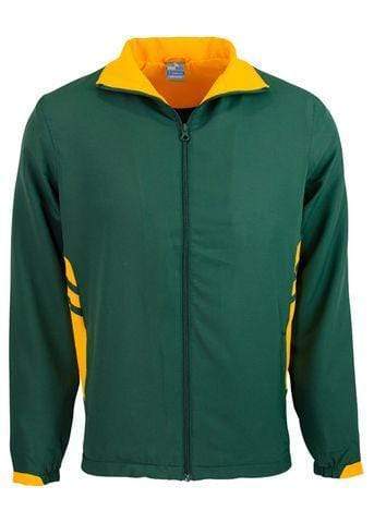 Aussie Pacific Kids Tasman Track Jacket 3611 Casual Wear Aussie Pacific Bottle/Gold 6 