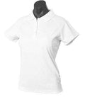 Aussie Pacific Ladies Keira Polo Shirt 2306 Casual Wear Aussie Pacific White 6 