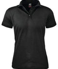 Aussie Pacific Ladies Lachlan Polo Shirt 2314 Casual Wear Aussie Pacific Black 6 