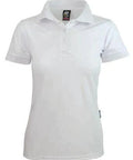 Aussie Pacific Ladies Lachlan Polo Shirt 2314 Casual Wear Aussie Pacific White 6 