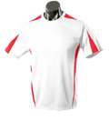 Aussie Pacific Men's Eureka Tees 1204 Casual Wear Aussie Pacific White/Red S 