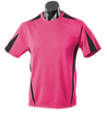 Aussie Pacific Men's Eureka Tees 1204 Casual Wear Aussie Pacific Hot Pink/Black S 