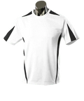 Aussie Pacific Men's Eureka Tees 1204 Casual Wear Aussie Pacific White/Black S 