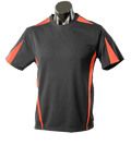 Aussie Pacific Men's Eureka Tees 1204 Casual Wear Aussie Pacific Black/Orange S 