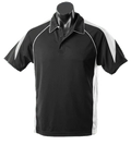 Aussie Pacific Casual Wear Black/Ashe / S AUSSIE PACIFIC men's premier polo shirt 1301