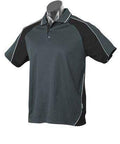 Aussie Pacific Panorama Men's Polo Shirt 1309 Casual Wear Aussie Pacific Slate/Black/White S 