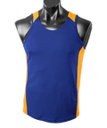 Aussie Pacific Premier Kids Singlet 3101 Casual Wear Aussie Pacific Royal/Gold 6 