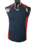 Aussie Pacific Premier Kids Singlet 3101 Casual Wear Aussie Pacific Navy/Red 6 