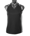 Aussie Pacific Premier Ladies Singlet 2101 Casual Wear Aussie Pacific Black/Ashe 8 