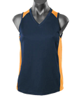 Aussie Pacific Premier Ladies Singlet 2101 Casual Wear Aussie Pacific Navy/Gold 8 