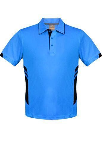 Aussie Pacific Tasman Kids Polo Shirt 3311 Casual Wear Aussie Pacific Cyan/Black 6 