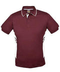 Aussie Pacific Tasman Kids Polo Shirt 3311 Casual Wear Aussie Pacific Maroon/White 6 