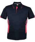 Aussie Pacific Tasman Kids Polo Shirt 3311 Casual Wear Aussie Pacific Navy/Neon Pink 6 