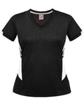 Aussie Pacific Tasman Ladies Tees 2211 Casual Wear Aussie Pacific Black/White 8 