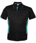 Aussie Pacific Tasman Men's Polo Shirt 1311 Casual Wear Aussie Pacific Black/Teal S 