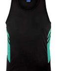 Aussie Pacific Men's Tasman Singlet 1111 Casual Wear Aussie Pacific Black/Teal S 