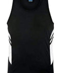Aussie Pacific Men's Tasman Singlet 1111 Casual Wear Aussie Pacific Black/White S 