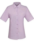 Aussie Pacific Ladies Belair Short Sleeve Shirt 2905S Corporate Wear Aussie Pacific Lilac 4 