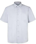Aussie Pacific Men's Belair Short Sleeve Shirt 1905S Corporate Wear Aussie Pacific Silver XXS 