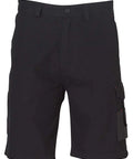 Cordura Durable Work Shorts WP11 Work Wear Australian Industrial Wear 77R Black 