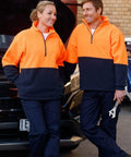 Hi-vis 2 Tone Polar Fleece SW07 Work Wear Australian Industrial Wear   