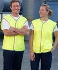 Hi-vis Safety Vest SW02 Work Wear Australian Industrial Wear   