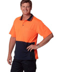 High Visibility Cooldry Short Sleeve Polo SW01CD Work Wear Australian Industrial Wear   