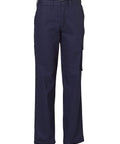 Ladies' Heavy Cotton Drill Cargo Pants WP15 Work Wear Australian Industrial Wear 8 Navy 