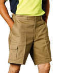 Men's Heavy Cotton Drill Cargo Shorts WP06 Work Wear Australian Industrial Wear   