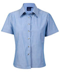 BENCHMARK Ladies Chambray Short Sleeve BS05 Corporate Wear Benchmark 8  