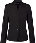 BENCHMARK Ladies’ Wool Blend Stretch Reverse Lapel Jacket M9202 Corporate Wear Benchmark Black 6 